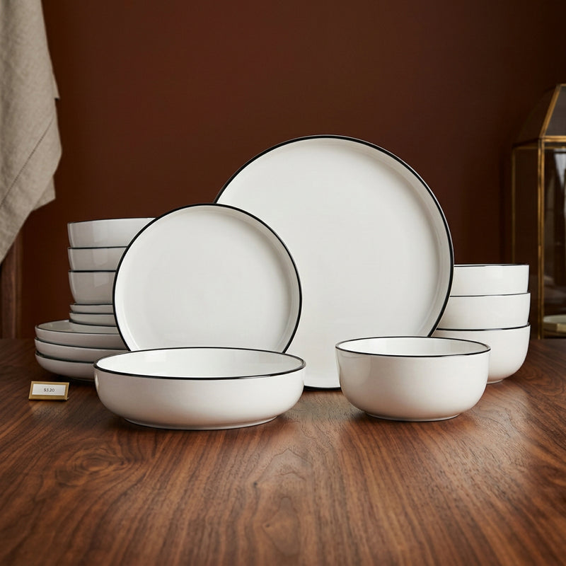 16 Piece Ceramic Dinner Set, available in Nairobi, Kenya