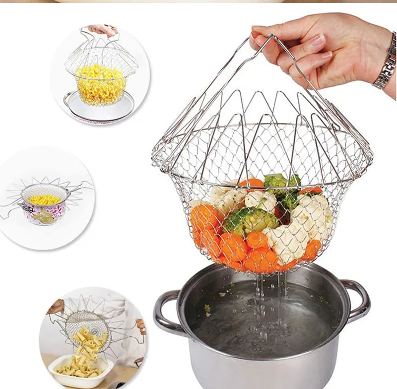 Stainlessness Steel Chef Basket