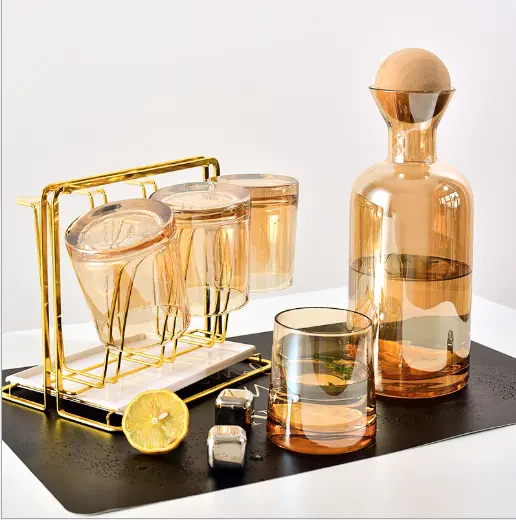 Glass Jug Decanter Set