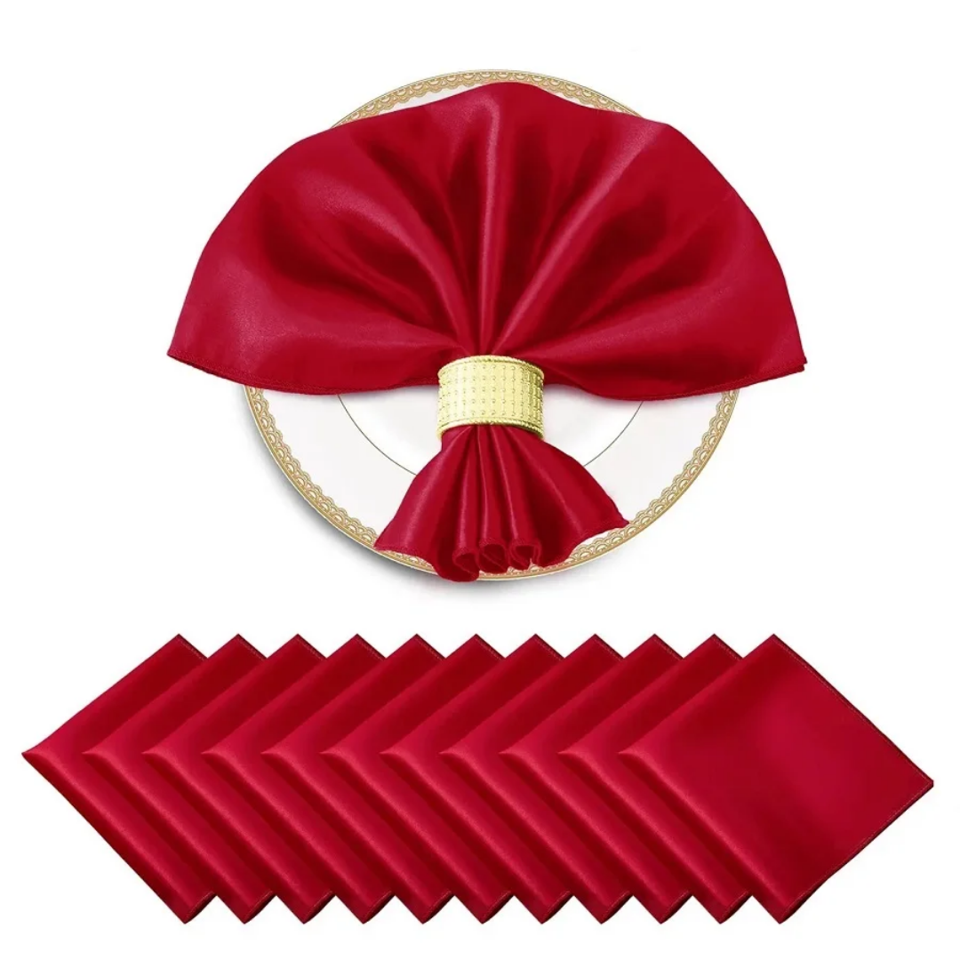 6pcs Red Napkins