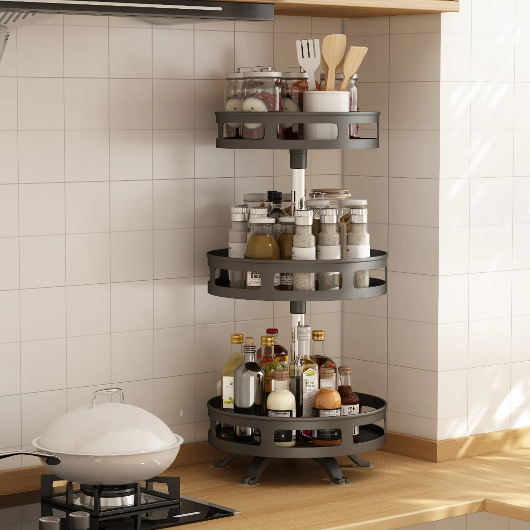 Rotating Kitchen Rack