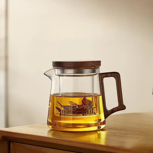 Borosilicate teapot