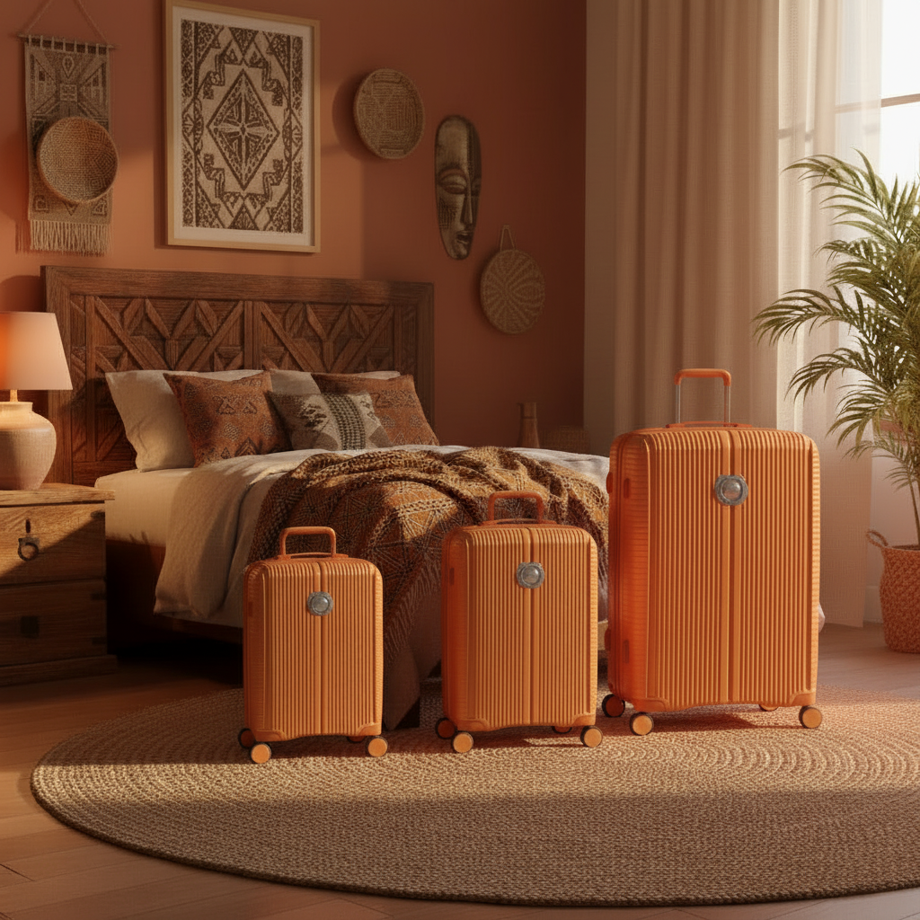 3 in 1  Rome  Travel Suitcase Set GM19006