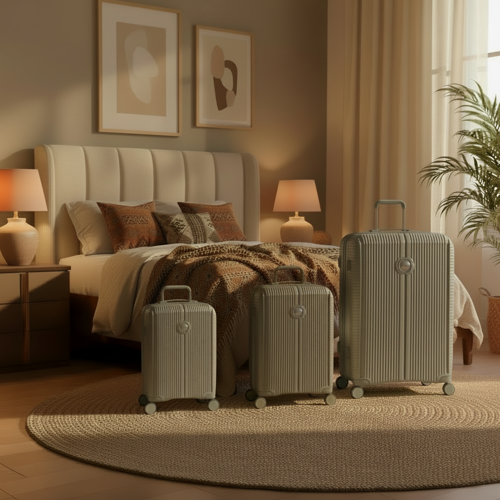 3 in 1  Rome  Travel Suitcase Set GM19006