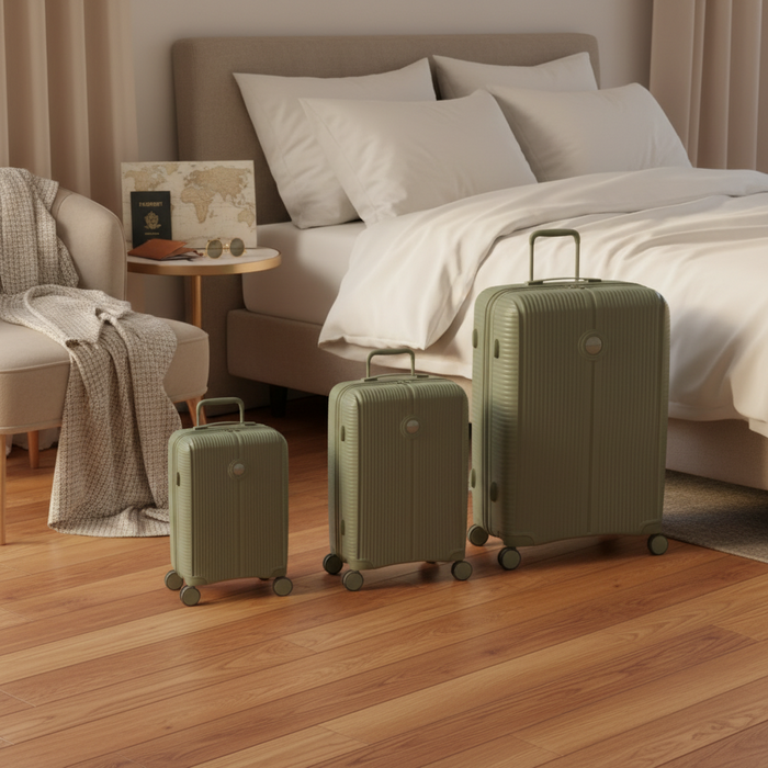 3 in 1  Rome  Travel Suitcase Set GM19006