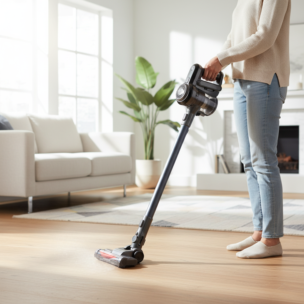 AENO SC1 cordless vacuum cleaner with washable MIF filter