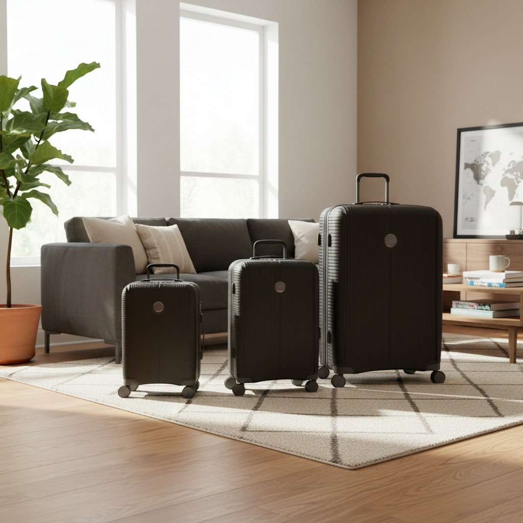 3 in 1  Rome  Travel Suitcase Set GM19006