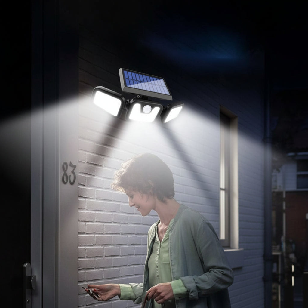 Philips LED Solar Security Light Nysil