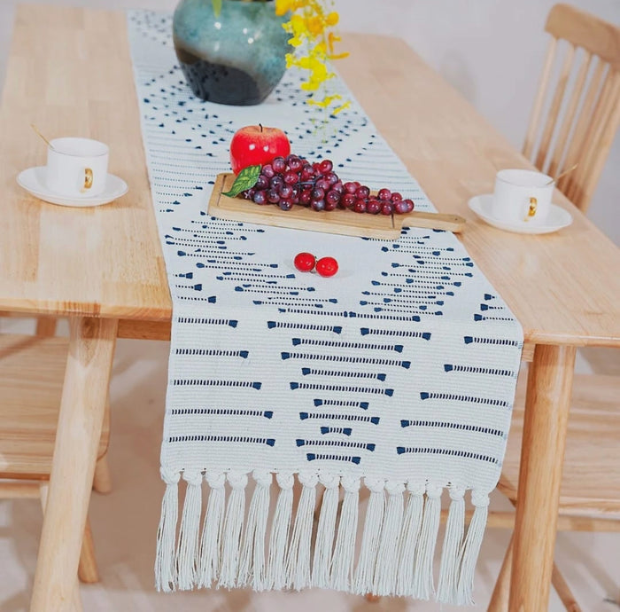 220cm Bohemian dining table runner for everyday table styling and home décor, available in Nairobi, Kenya