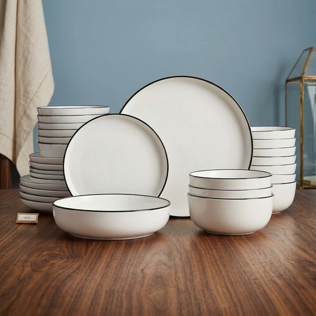 24 Piece Ceramic Dinner Set, available in Nairobi, Kenya