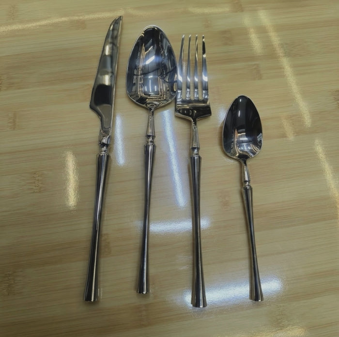 24-piece heavy-duty cutlery set, six pieces of each cutlery type, available in Nairobi, Kenya