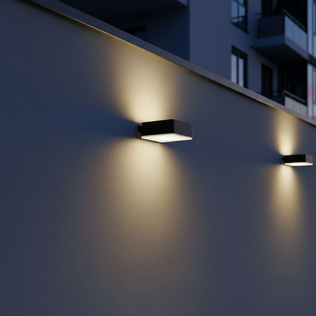 Philips LED Solar Wall Light Square 200 Lumen Vynce