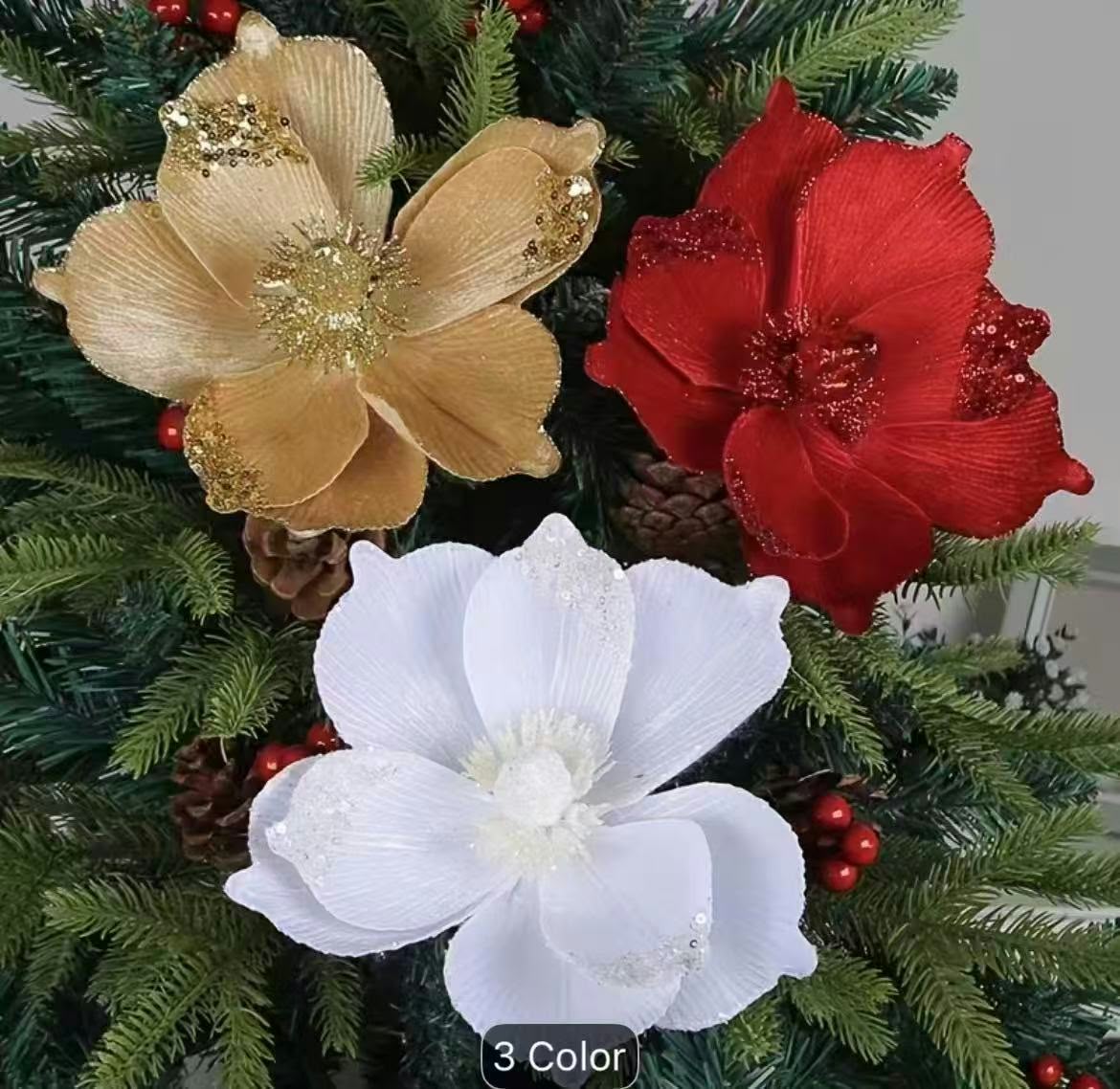White plush Christmas tree cushion cover with soft textured finish for festive sofa, bedroom and living room décor, available in Nairobi, Kenya
