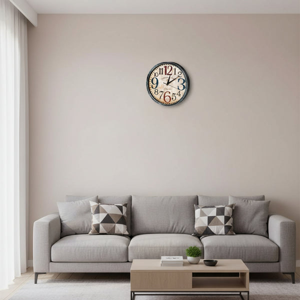 Vintage-Inspired Wall Clock