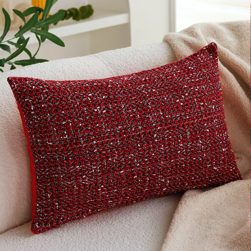 30 × 50cm red Christmas cushion cover for sofa and living room decoration, available in Nairobi, Kenya
