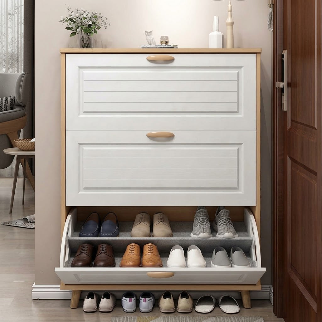 Bucket Flip Shoe Rack Cabinet 3-Layer – SC-918