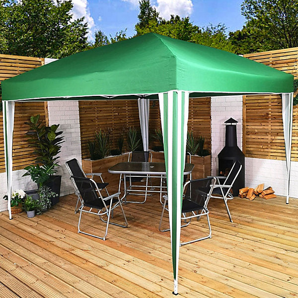 3 × 3 m Easy Up Foldable Gazebo Pop Up Tent GZB01