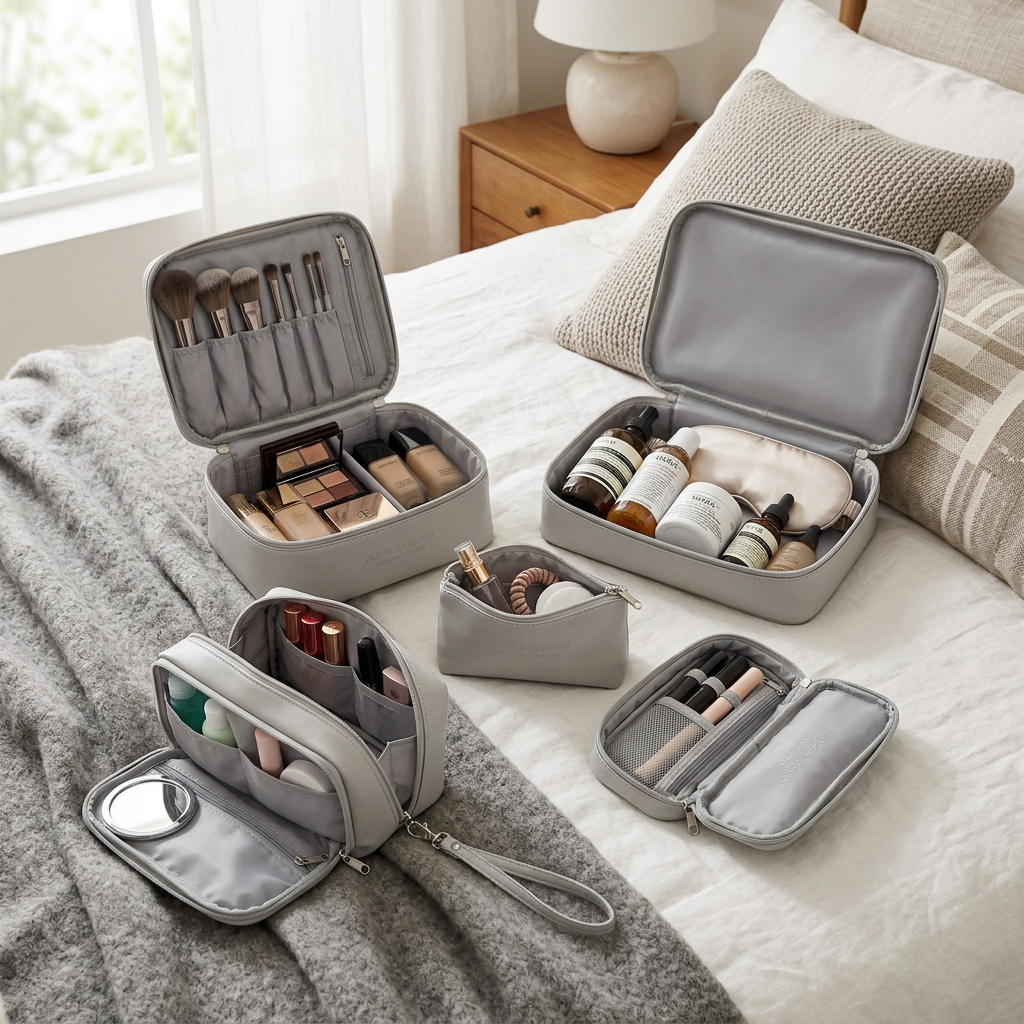 Travel Cosmetic Bags Set