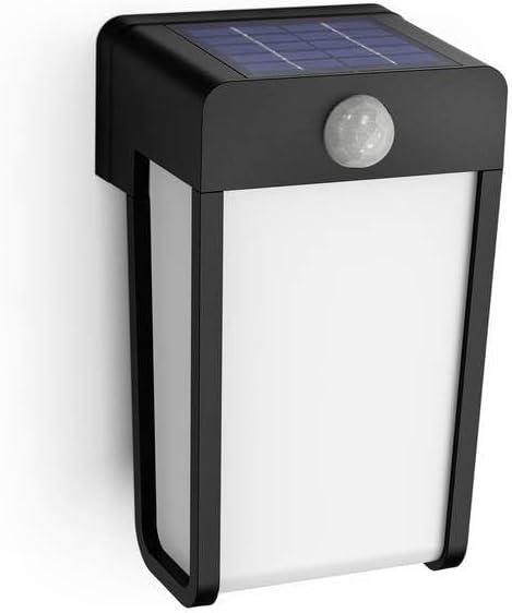 Philips LED Solar Wall Light Frosted 225 Lumen Shroud SR