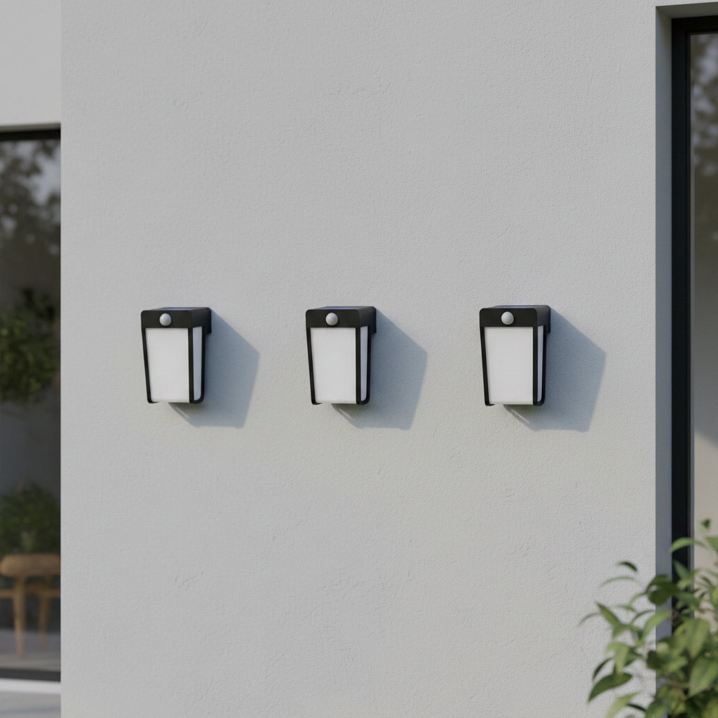 Philips LED Solar Wall Light Frosted 225 Lumen Shroud SR