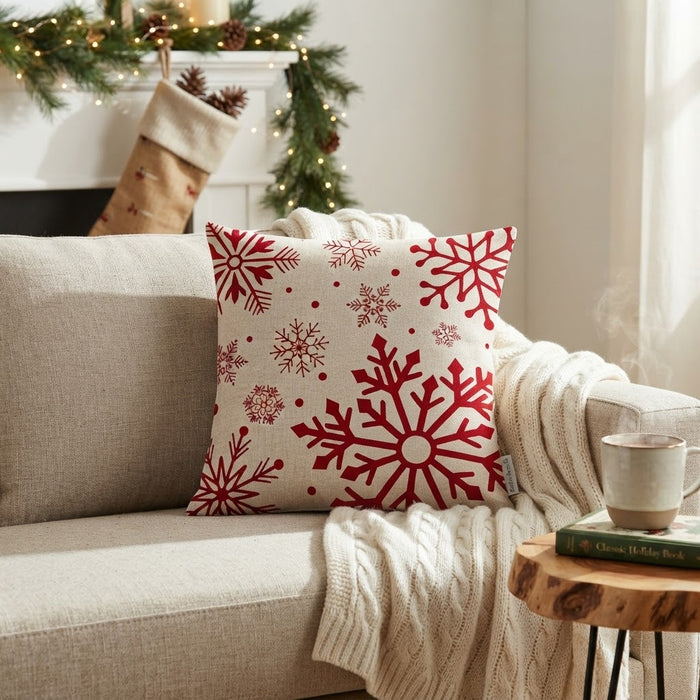 45 × 45cm Christmas pillow cover in soft plush material, available in Nairobi, Kenya