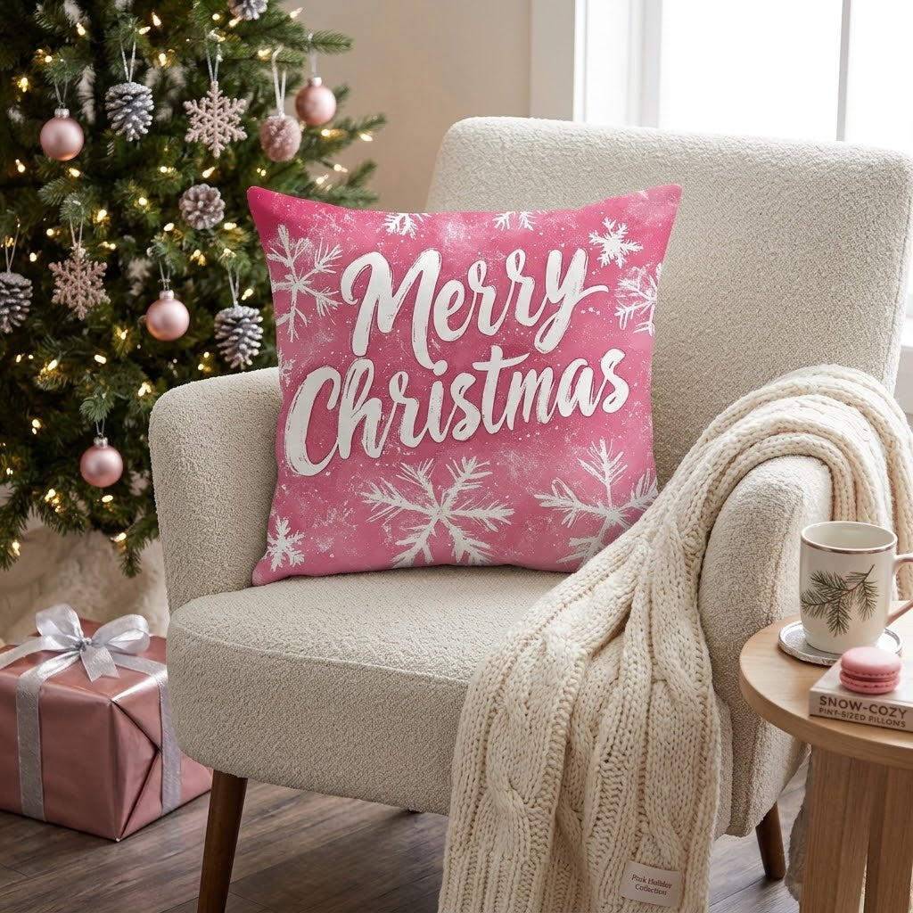 45 × 45cm Christmas themed decorative cushion cover for festive sofa, bed and home decoration, filler not included, available in Nairobi, Kenya