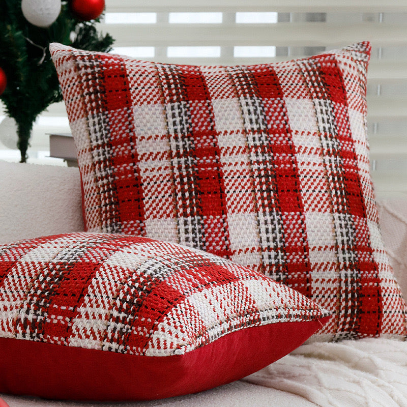 Christmas Cushion Covers – Red Festive Designs