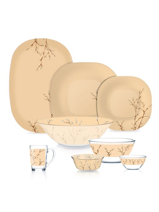Neo Carina Hana Beige 46pc Dinner set-P7322