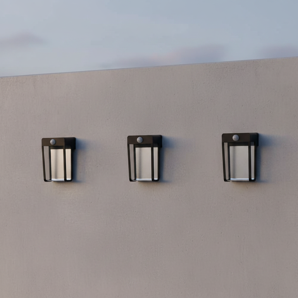 Philips LED Solar Wall Light Clear 225 Lumen Shroud SR