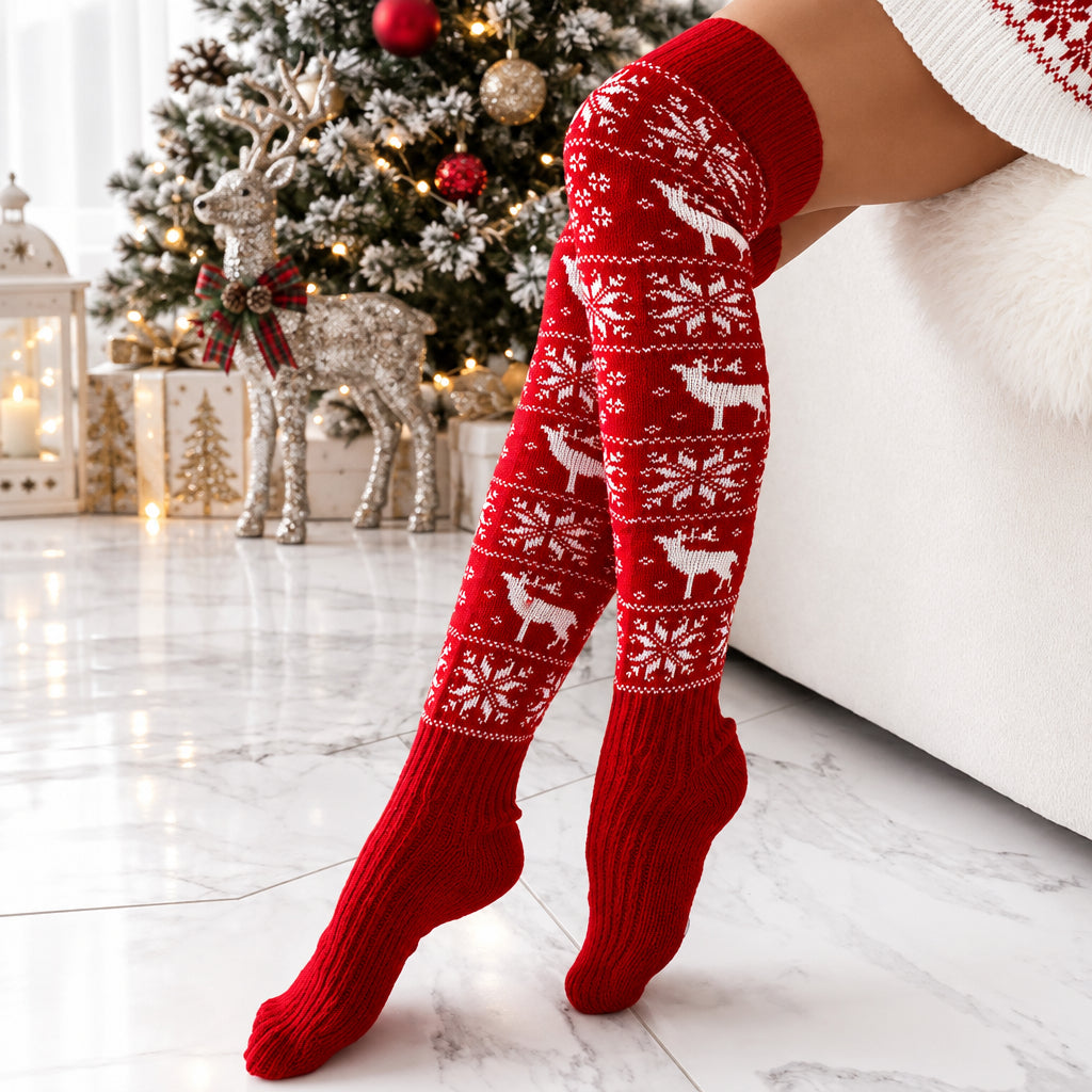 55cm women's knit over-the-knee leg warmers, 1 pair, available in Nairobi, Kenya
