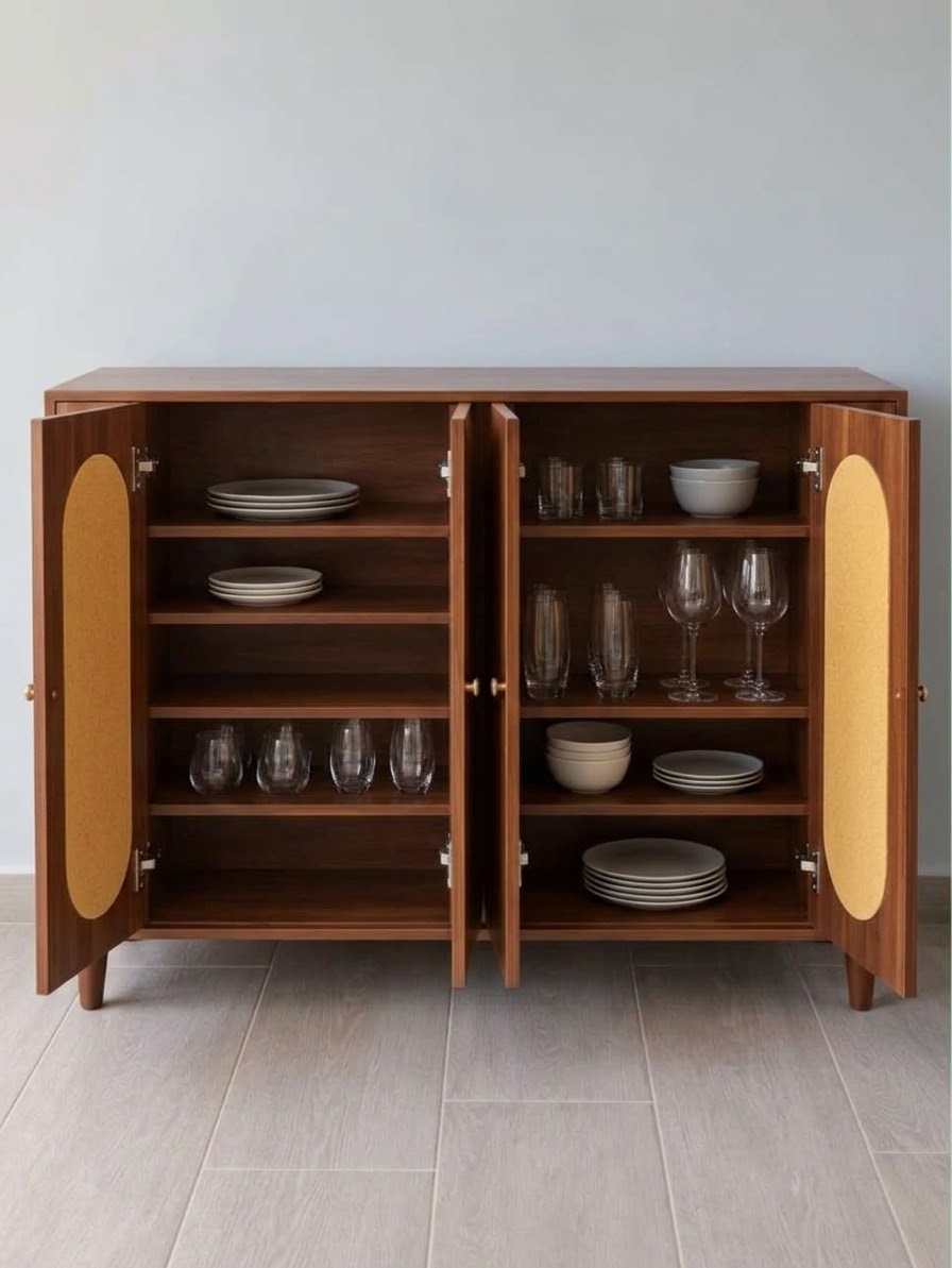 Credenza / Buffet Cabinet for Living & Dining Room 140*40*100cm