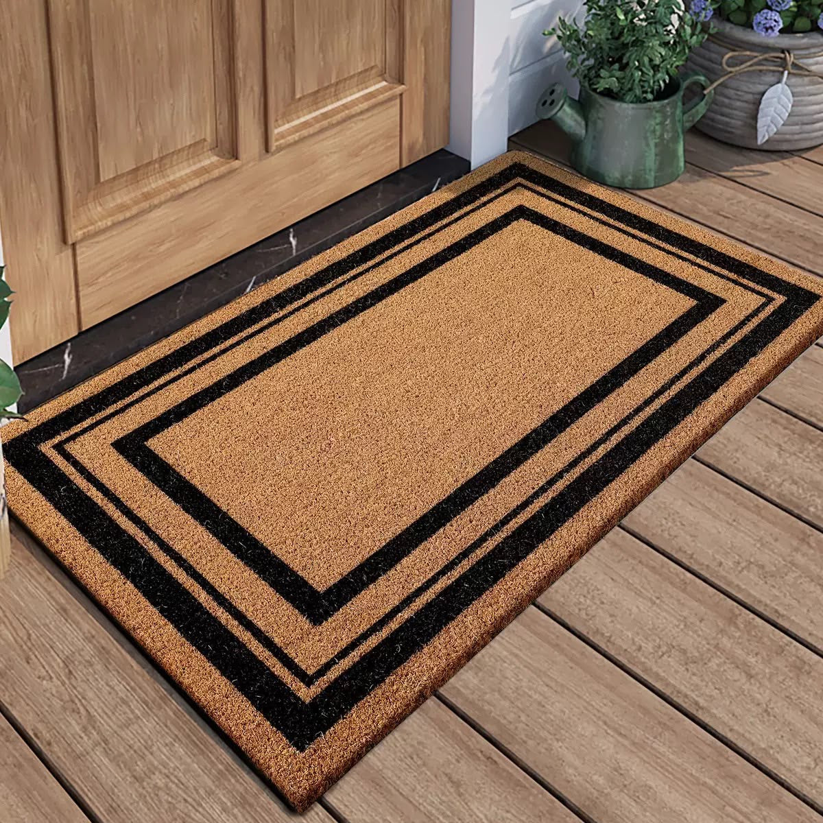 Coconut Coir Reed Door Mat 45 × 75 cm