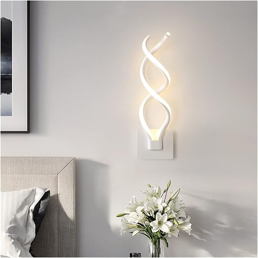 Curved LED Wall Light 11W Day Light WH 2011-DL