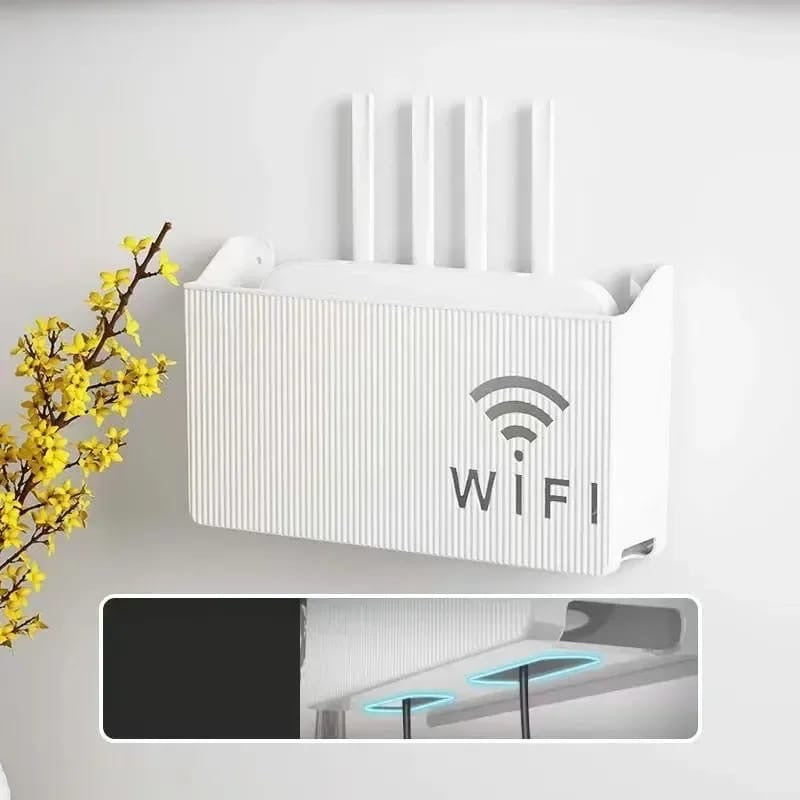 Wall Mounted WiFi Router Box Cover – 14 × 24.5 × 6 cm