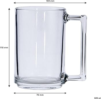 36pcs Luminarc Clear Tempered Glass Mug 320ml A La Bonne Heure – L7347
