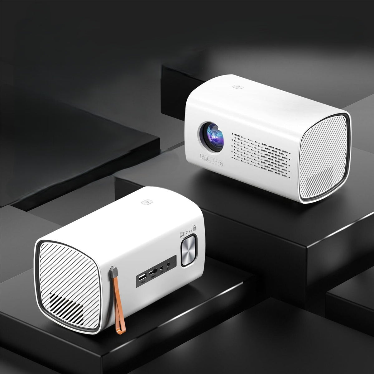 T100 Smart Android 9.0 Projector with WiFi & Bluetooth