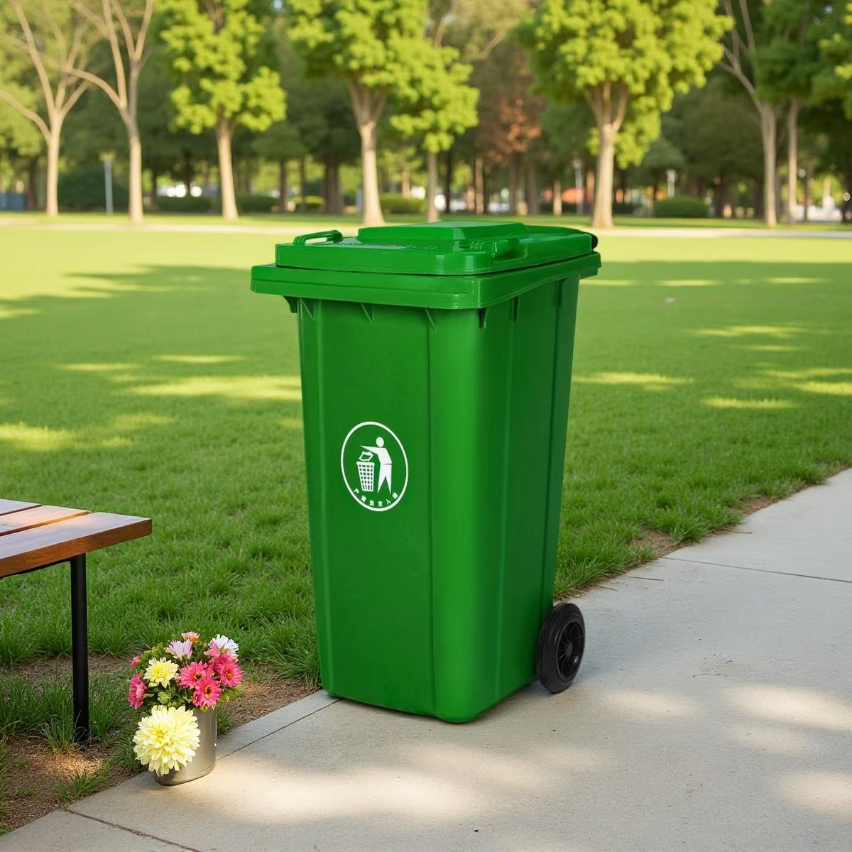 Dustbin with Wheels