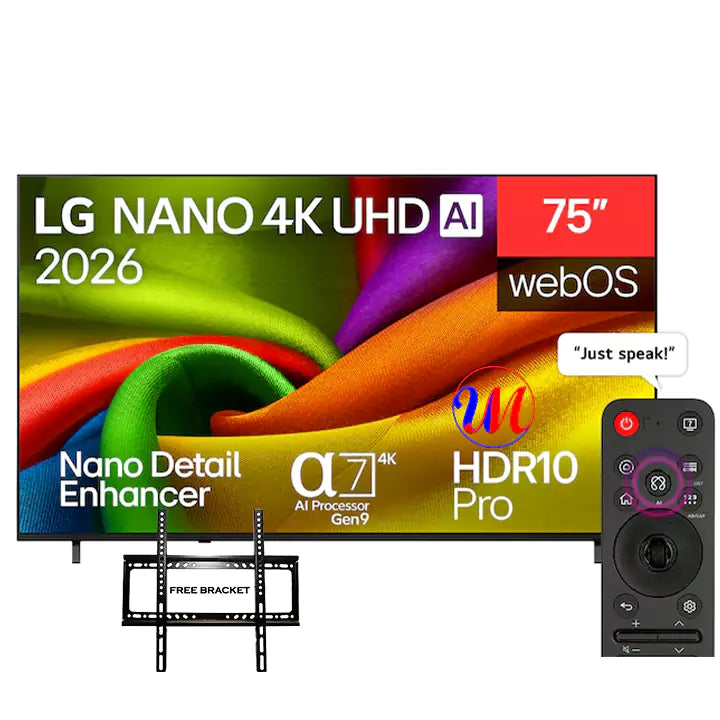 75-Inch LG NanoCell 4K AI Smart TV 75NU840B6LA