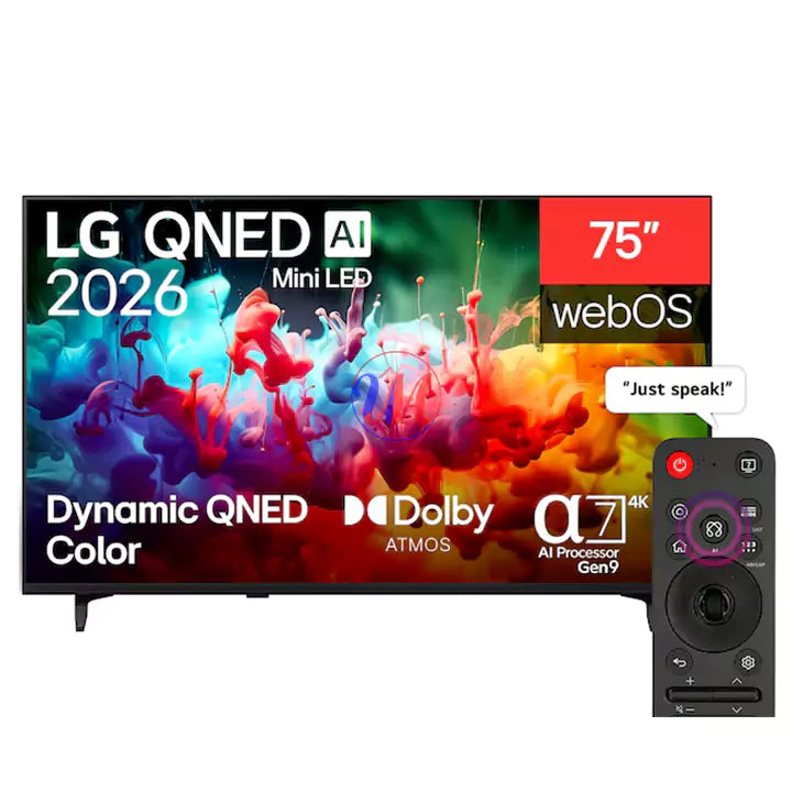 75-Inch LG QNED Mini LED 4K AI Smart TV 75QNED72B6