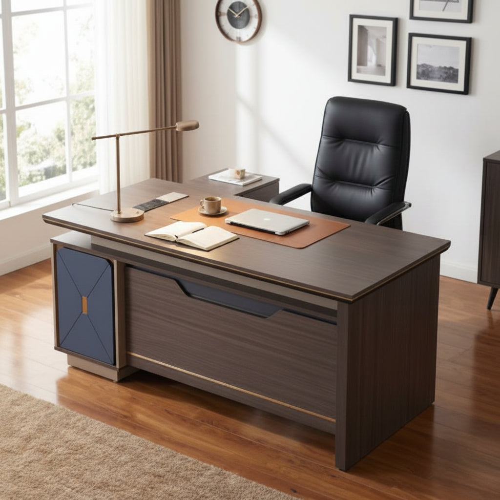 2.0m executive office desk 2000mm modern spacious workstation heavy duty professional office table with premium finish