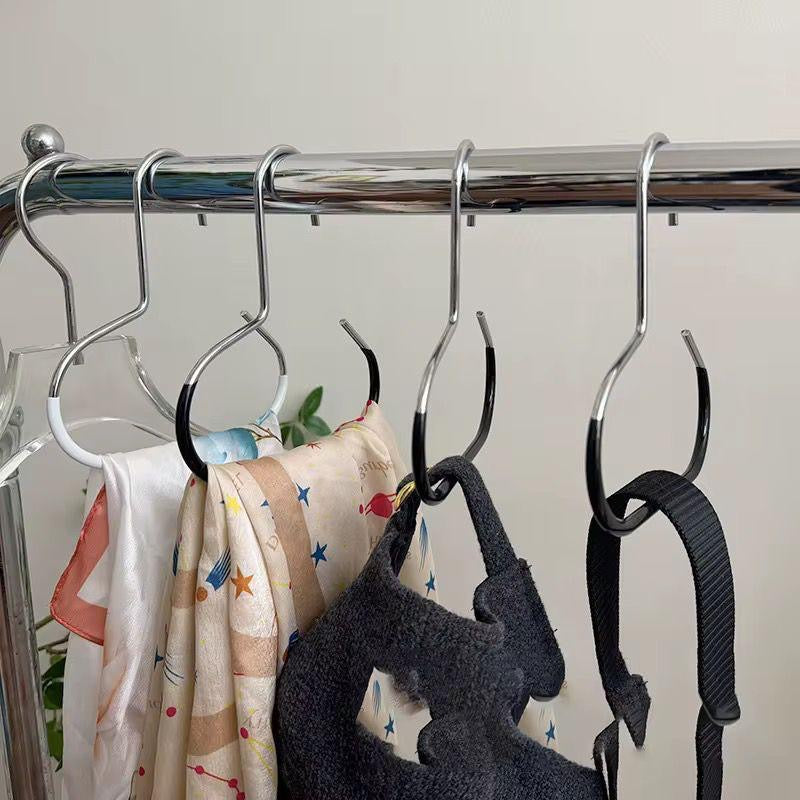 Multifunctional Hat, Scarf & Belt Hanger – 10pcs Wardrobe Organizer