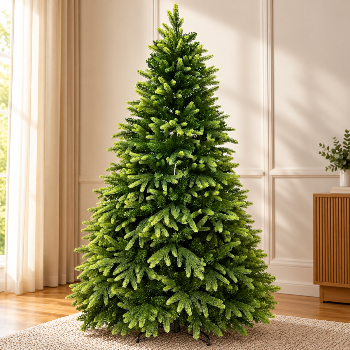 7ft, 8ft and 9ft green PVC artificial Christmas tree for festive home and office decoration, available in Nairobi, Kenya