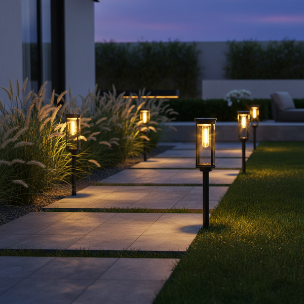 Lantern Security Solar Pathway Lights