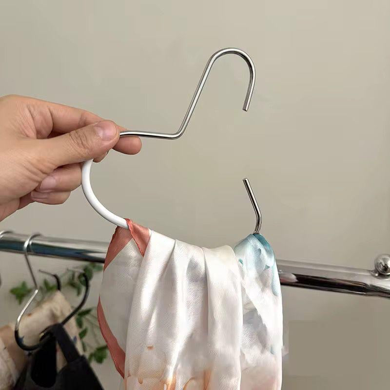 Multifunctional Hat, Scarf & Belt Hanger – 10pcs Wardrobe Organizer