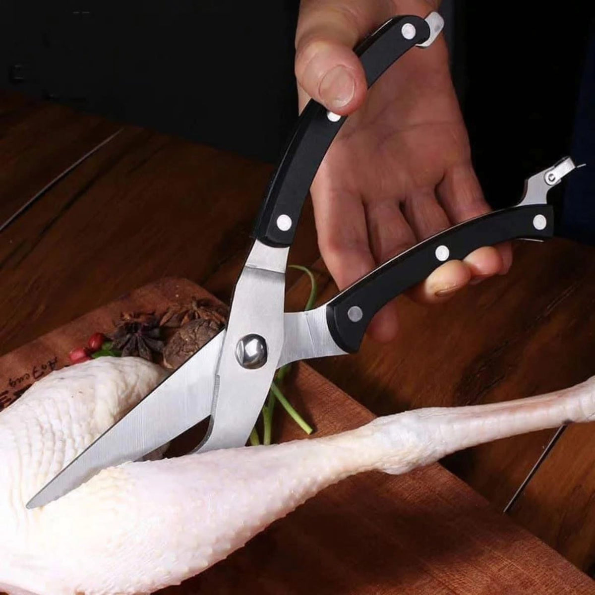 Multipurpose chicken Scissors With Safety Lock