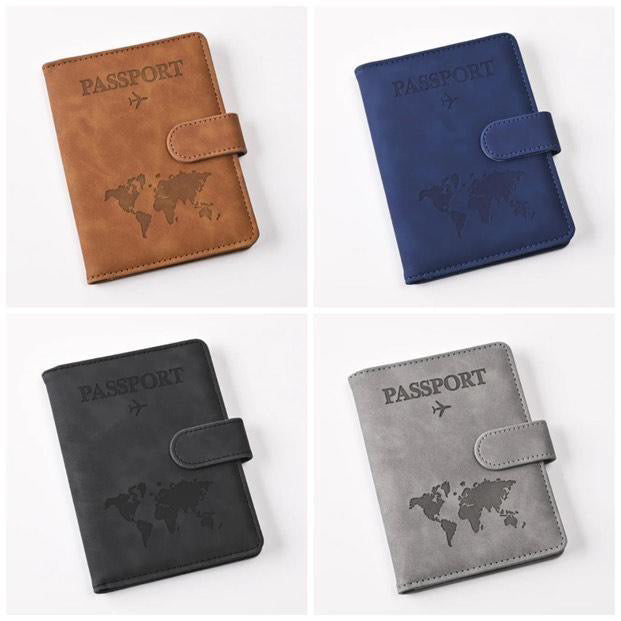 Travel Passport Holder Gift Set