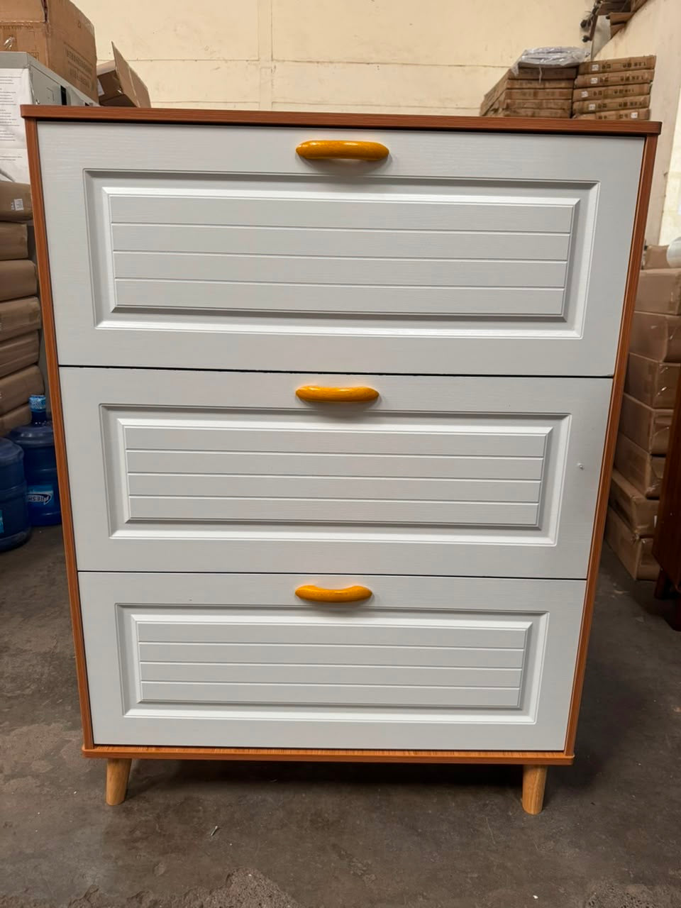Bucket Flip Shoe Rack Cabinet 3-Layer – SC-918