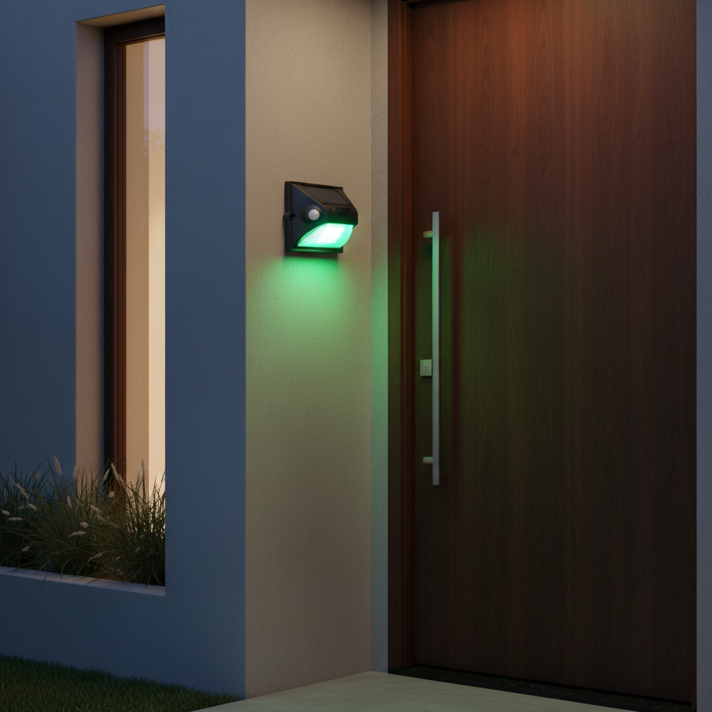 Philips LED Solar Wall Light with PIR Sensor RGBW 100 Lumen BWC055 T1