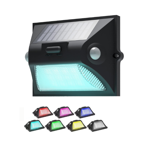 Philips LED Solar Wall Light with PIR Sensor RGBW 100 Lumen BWC055 T1