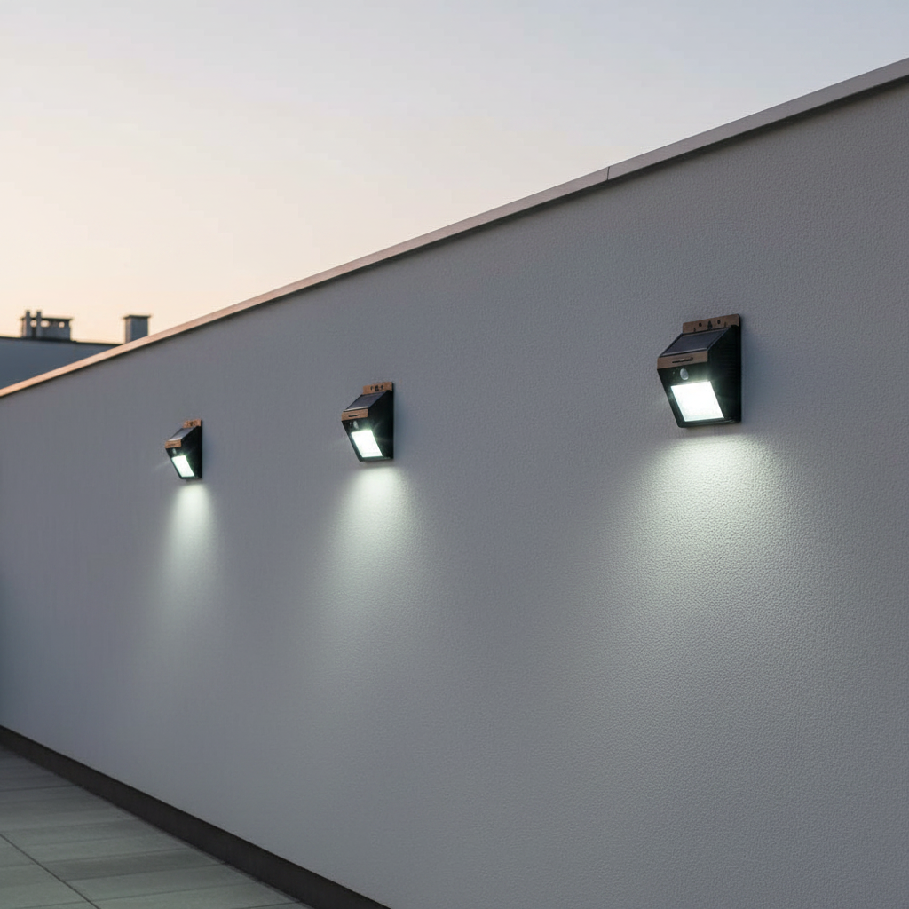 Philips LED Solar Wall Light 100 Lumen BWS010